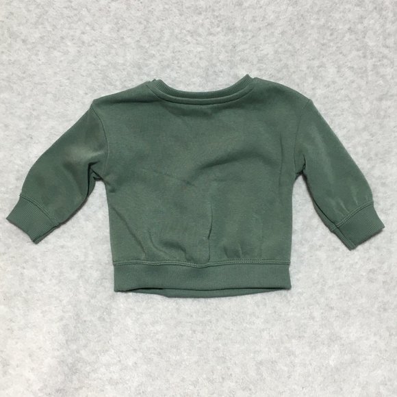 NWOT Little Co by Lauren Conrad Sweatshirt Pants NB 3 Pc Set Infant Joyful Green - Picture 3 of 9